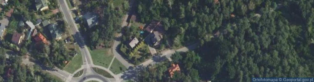 Zdjęcie satelitarne Piastowska ul.