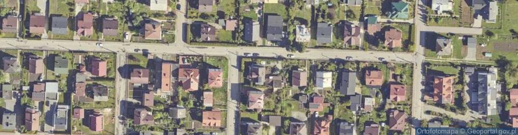 Zdjęcie satelitarne Piastowska ul.