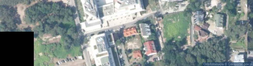 Zdjęcie satelitarne Piękna ul.