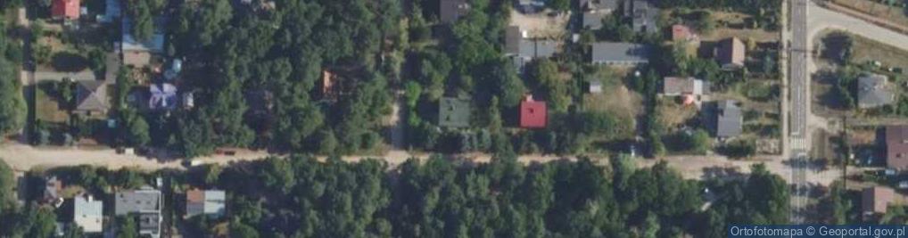 Zdjęcie satelitarne Piaski ul.