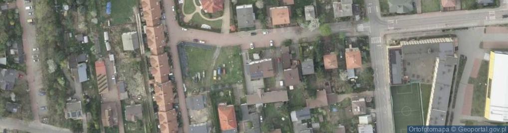 Zdjęcie satelitarne Piękna ul.