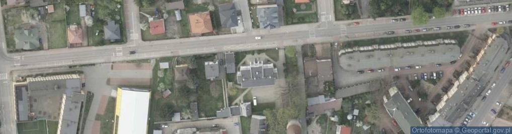 Zdjęcie satelitarne Piękna ul.