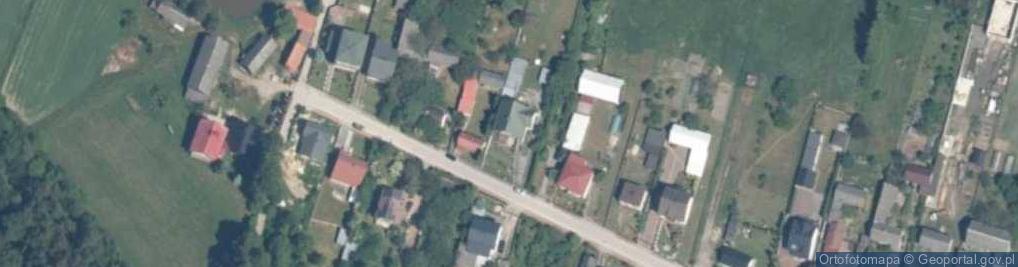 Zdjęcie satelitarne Piękna ul.