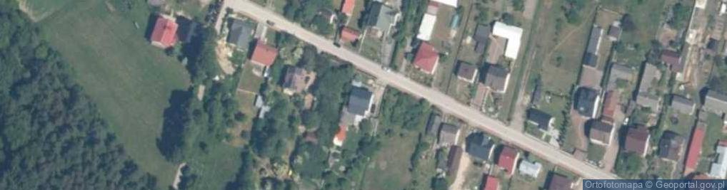 Zdjęcie satelitarne Piękna ul.