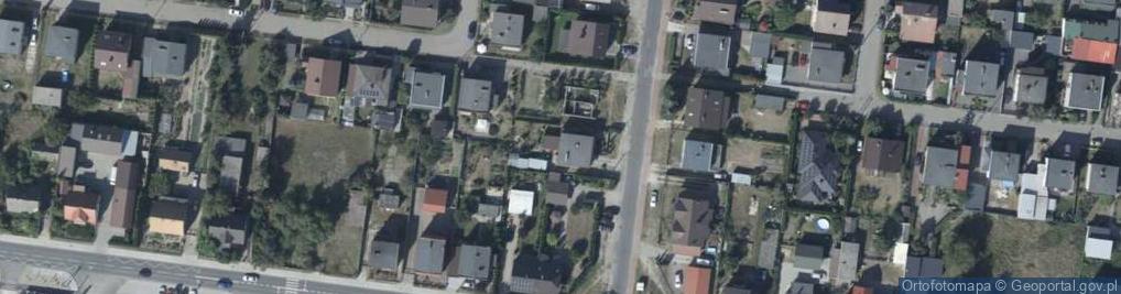 Zdjęcie satelitarne Piastowska ul.