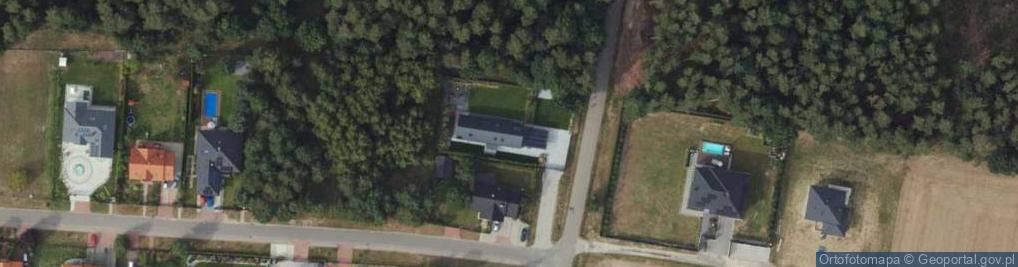Zdjęcie satelitarne Piaskowa ul.