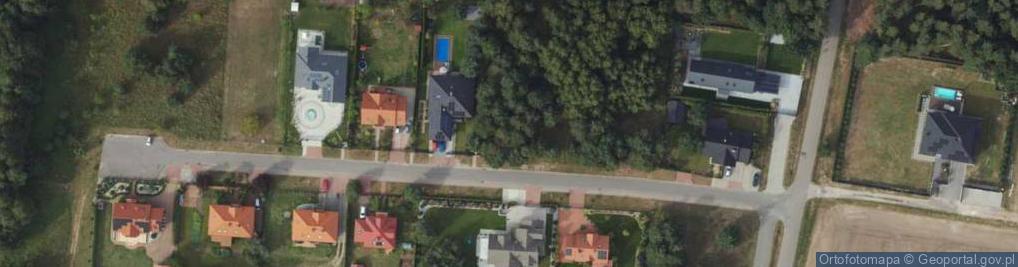 Zdjęcie satelitarne Piaskowa ul.