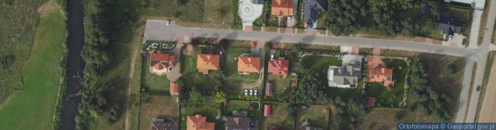 Zdjęcie satelitarne Piaskowa ul.