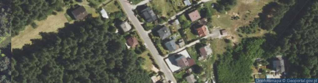 Zdjęcie satelitarne Piaski ul.