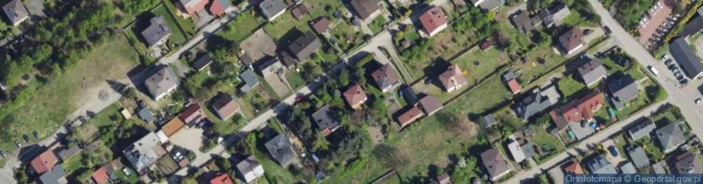Zdjęcie satelitarne Piastowska ul.