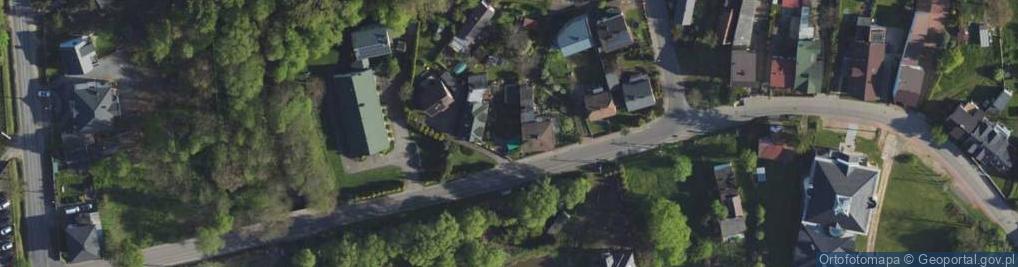 Zdjęcie satelitarne Piękna ul.