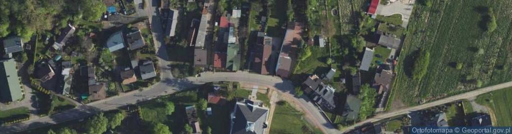 Zdjęcie satelitarne Piękna ul.