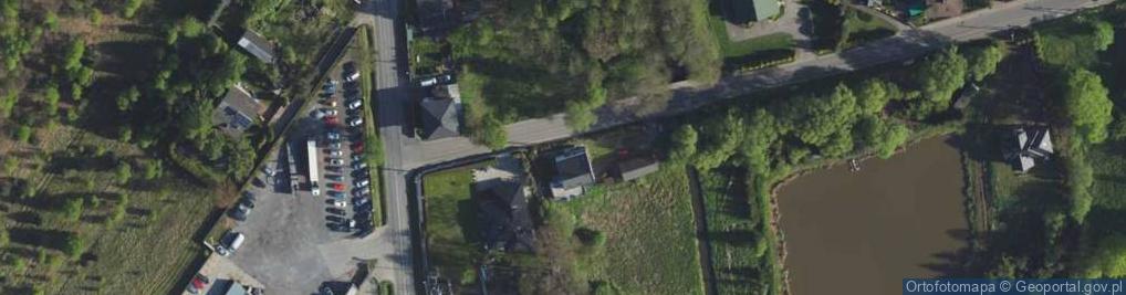 Zdjęcie satelitarne Piękna ul.