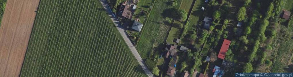 Zdjęcie satelitarne Piękna ul.