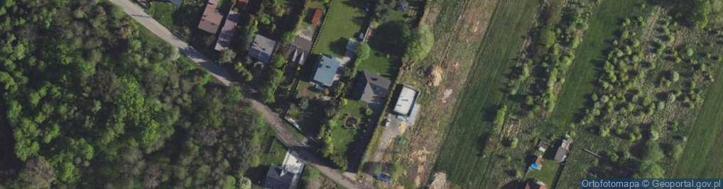 Zdjęcie satelitarne Piękna ul.