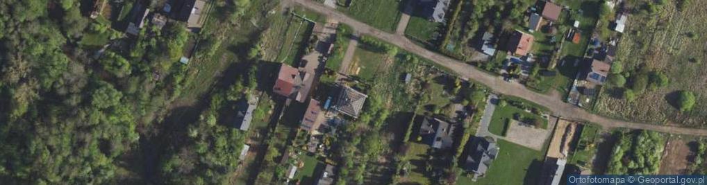 Zdjęcie satelitarne Piękna ul.