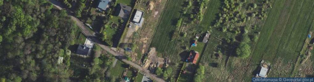 Zdjęcie satelitarne Piękna ul.