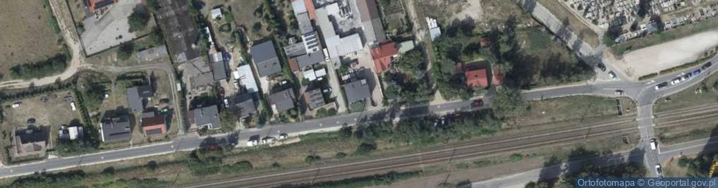 Zdjęcie satelitarne Piaskowa ul.