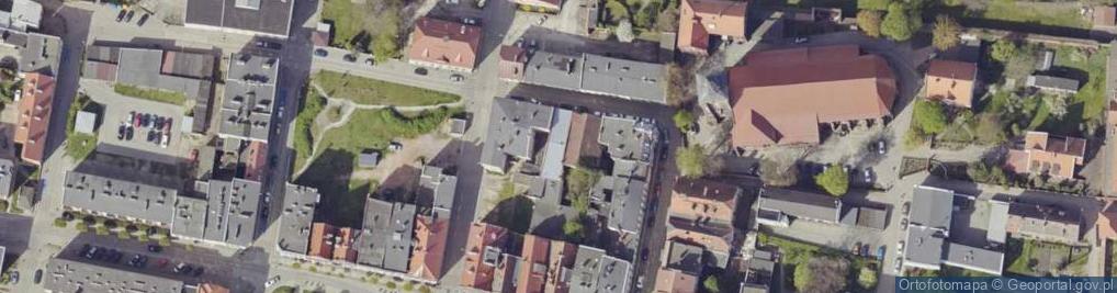 Zdjęcie satelitarne Piastowska ul.
