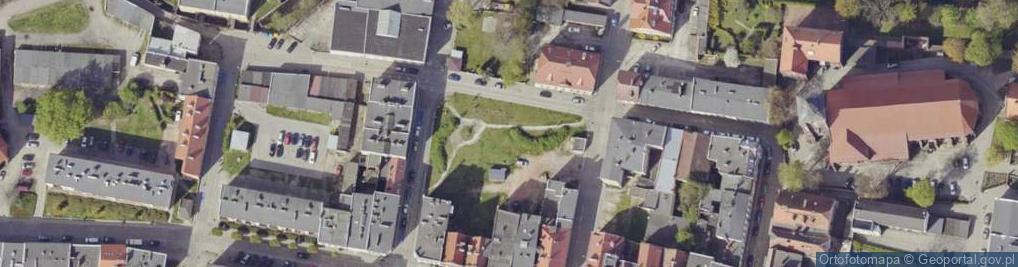 Zdjęcie satelitarne Piastowska ul.