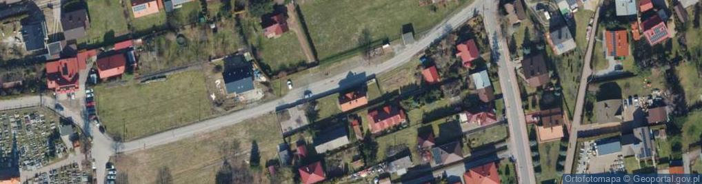 Zdjęcie satelitarne Piękna ul.