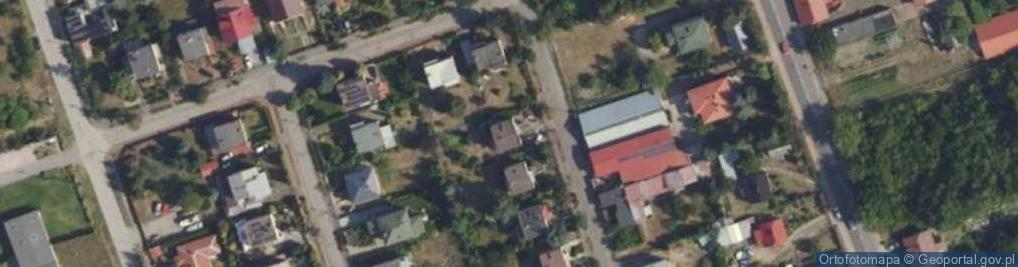 Zdjęcie satelitarne Pionierska ul.