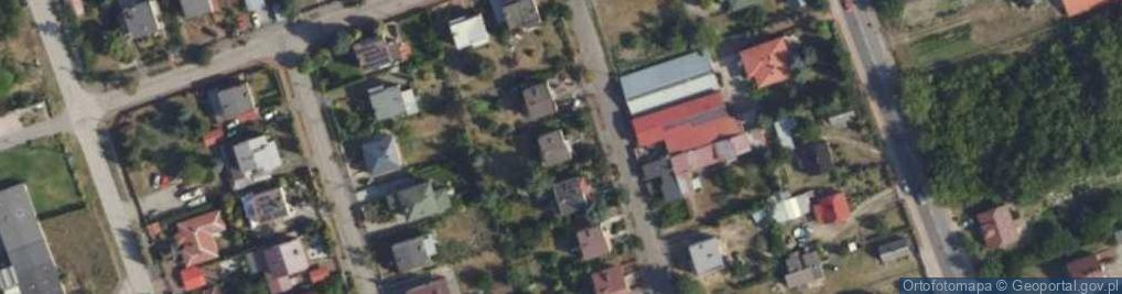 Zdjęcie satelitarne Pionierska ul.