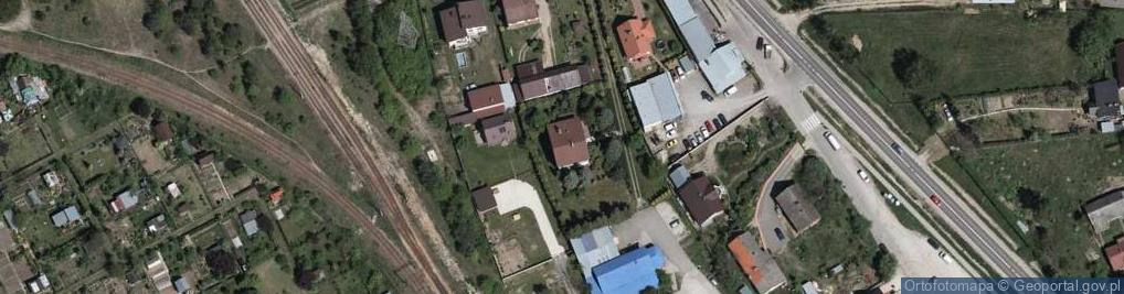Zdjęcie satelitarne Piaskowa ul.