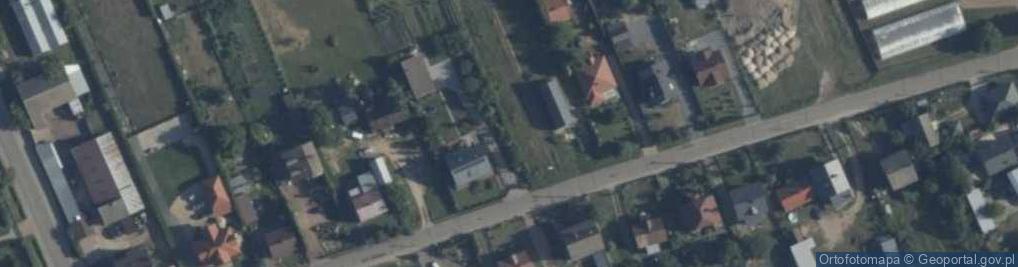 Zdjęcie satelitarne Piękna ul.