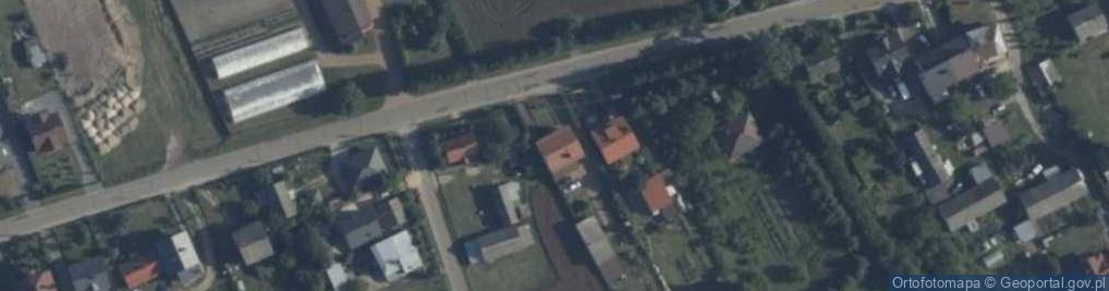 Zdjęcie satelitarne Piękna ul.