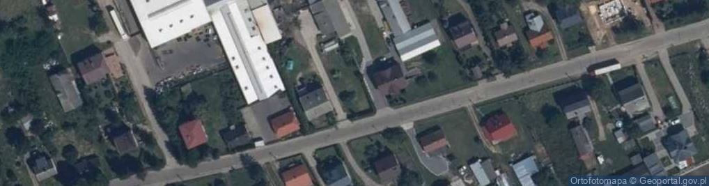 Zdjęcie satelitarne Piękna ul.