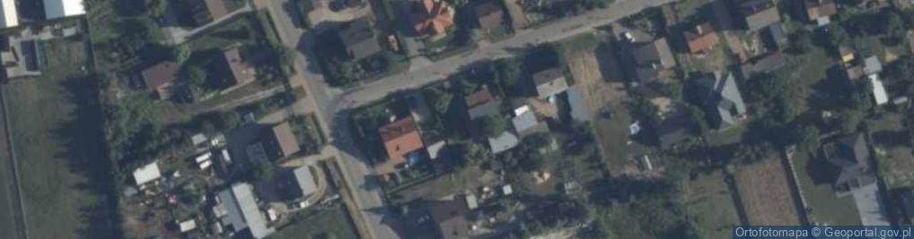 Zdjęcie satelitarne Piękna ul.