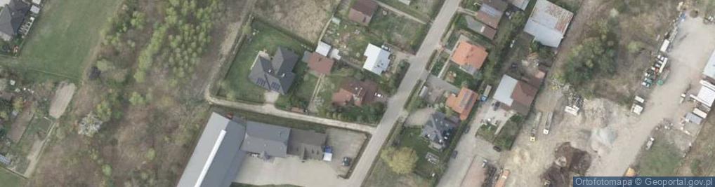 Zdjęcie satelitarne Piękna ul.