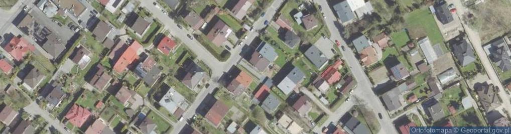 Zdjęcie satelitarne Piękna ul.