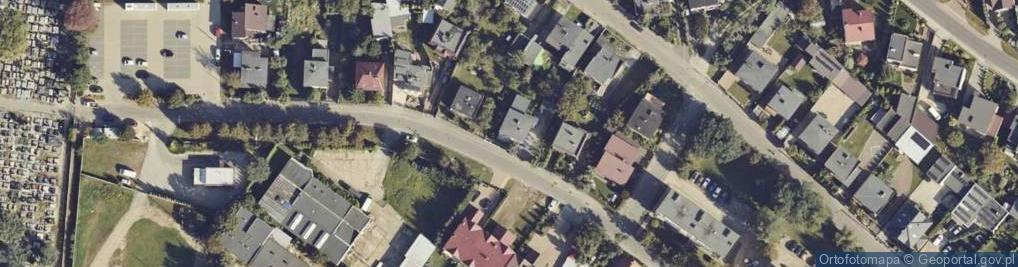 Zdjęcie satelitarne Piaskowa ul.