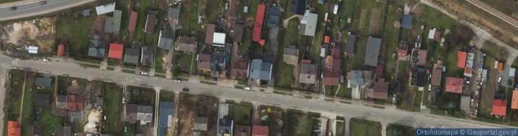 Zdjęcie satelitarne Piotrkowska ul.