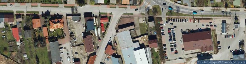 Zdjęcie satelitarne Piotrkowska ul.