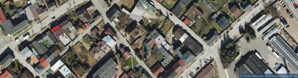 Zdjęcie satelitarne Piwna ul.