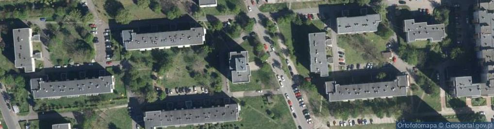 Zdjęcie satelitarne Piotrkowska ul.