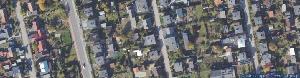 Zdjęcie satelitarne Piękna ul.