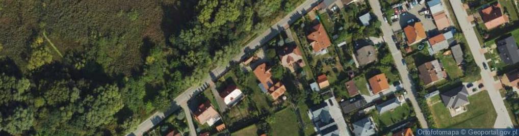 Zdjęcie satelitarne Pionierska ul.