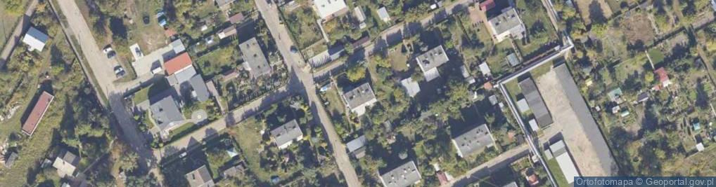 Zdjęcie satelitarne Piękna ul.