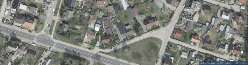 Zdjęcie satelitarne Piękna ul.
