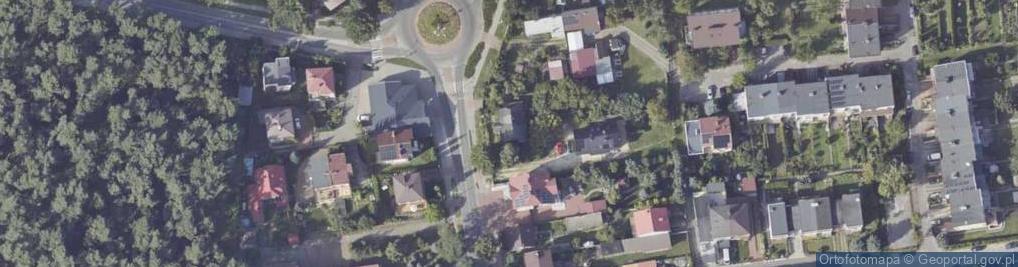 Zdjęcie satelitarne Piaski ul.