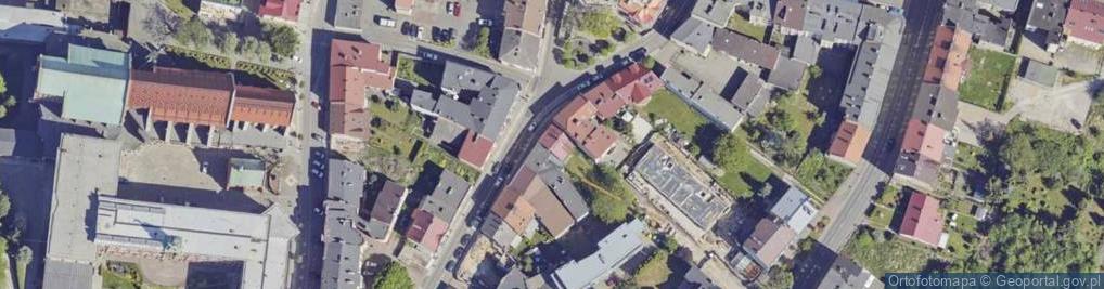 Zdjęcie satelitarne Piastowska ul.