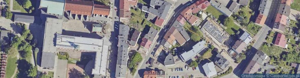 Zdjęcie satelitarne Piastowska ul.