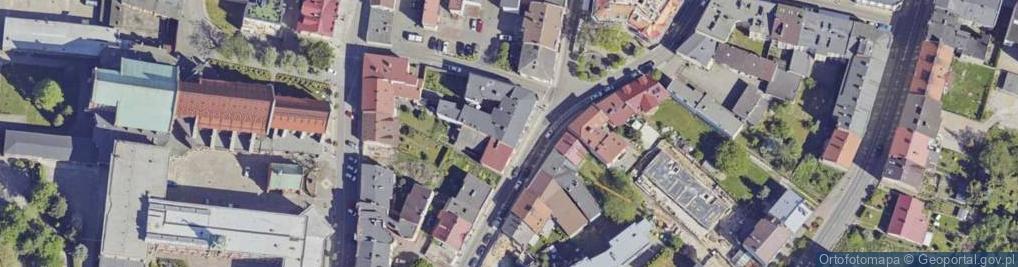 Zdjęcie satelitarne Piastowska ul.