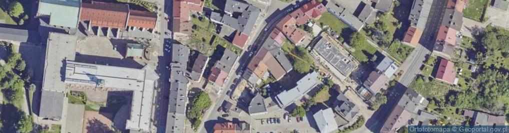 Zdjęcie satelitarne Piastowska ul.