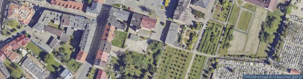 Zdjęcie satelitarne Piwna ul.