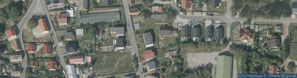 Zdjęcie satelitarne Piastowska ul.